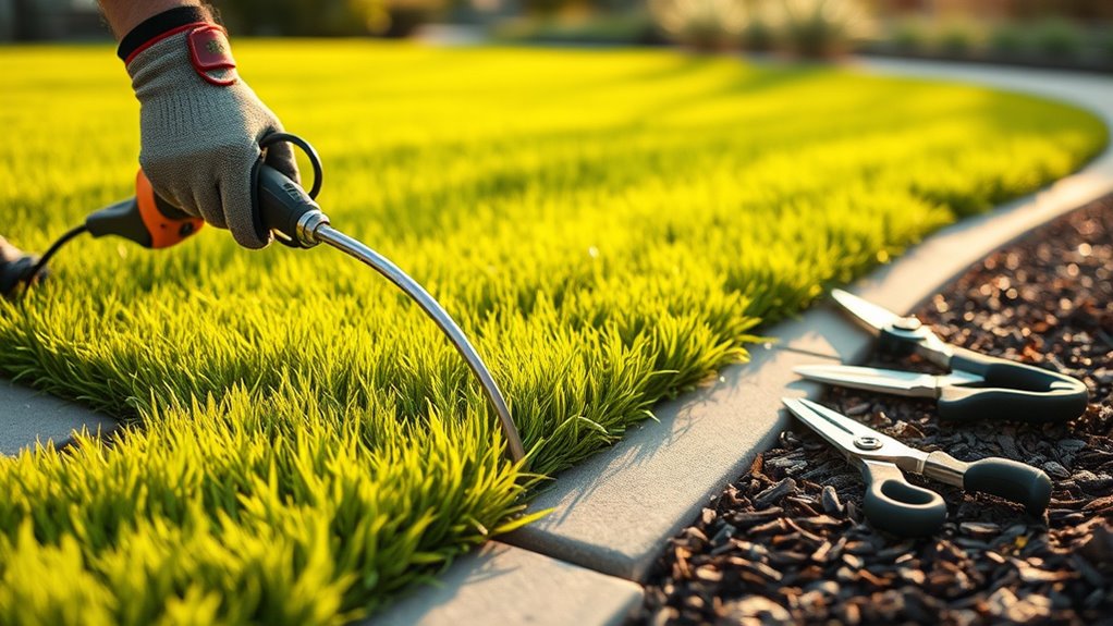 select proper edging tools