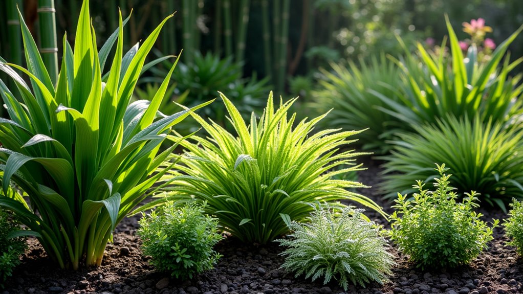 low maintenance softscape plants