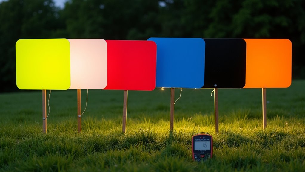 color visibility impacts lawn sign effectiveness