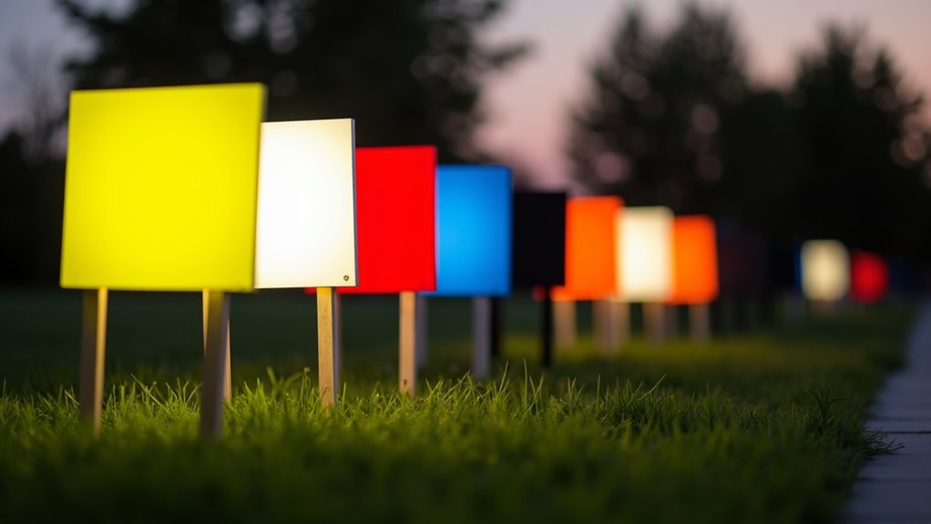 daytime nighttime optimal visibility colors