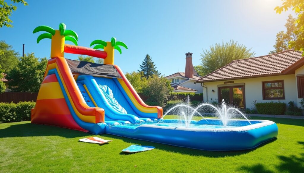 backyard water slide maximum fun