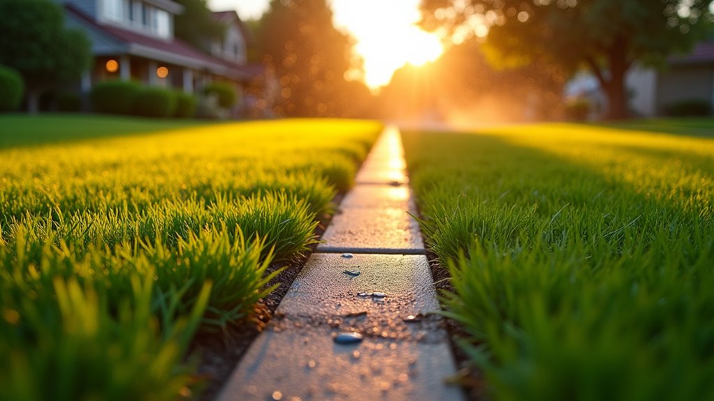 efficient irrigation system tailored lawn needs