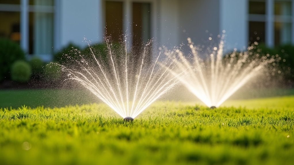 even water coverage lawn sprayers