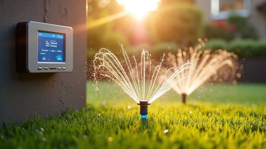 intelligent customizable efficient lawn sprinklers