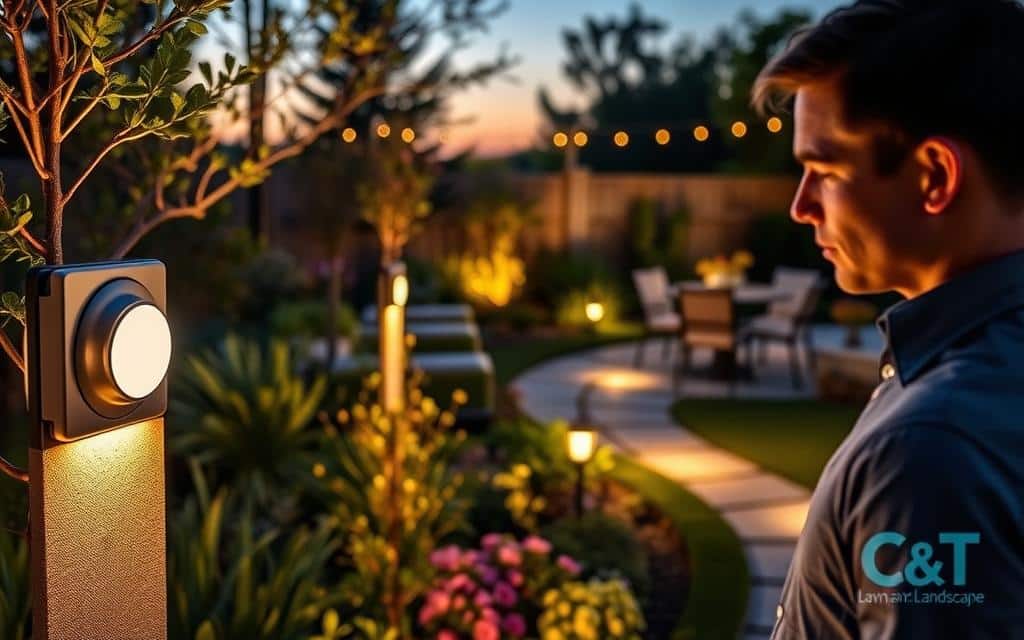 adjusting LED brightness for outdoor accents