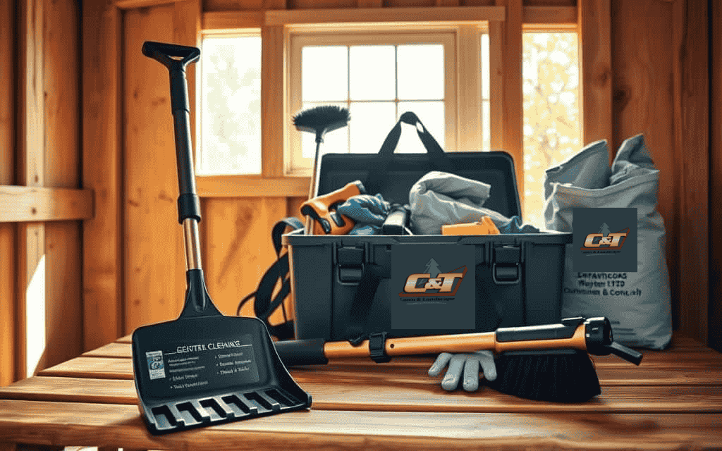 Effective gutter cleaning tools